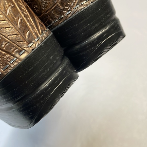 Dansko Women’s Clogs Slip On Closed Back Leather Upper Size 38 Brown 906530202 - Picture 5 of 17